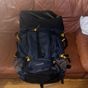 Black and Gray Men's Backpack